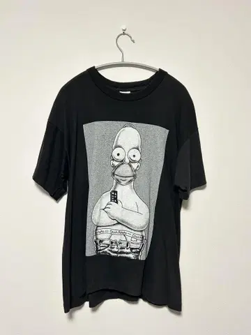 The Simpsons Calvin Klein 패러디 티셔츠 구제 의류