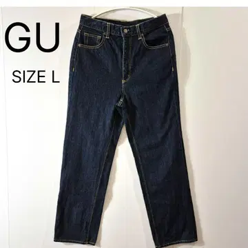 GU 스트레이트 데님 팬츠 SIZE L