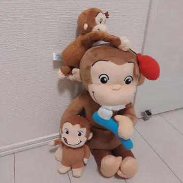 오자루의 조지 봉제 인형 3개 세트