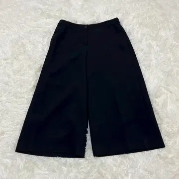 ville d'azur 팬츠 와이드 실루엣 블랙 일본제, 깨끗한 스타일