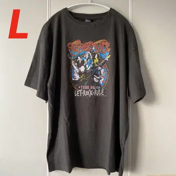AEROSMITH 2014년 투어 티셔츠 블랙? 다크 그레이? [ L ]
