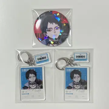 18TRIP 에이트리 타워 레코드 카페 키노우치 타오 캔뱃지 아크링 키링