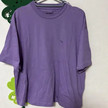 Carhartt 퍼플 티셔츠 M 사이즈