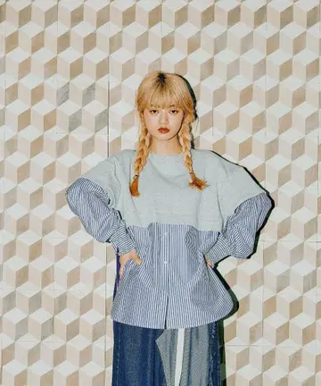 MODE NORM CORE] 쭈리 레이어드 라이크 셔츠