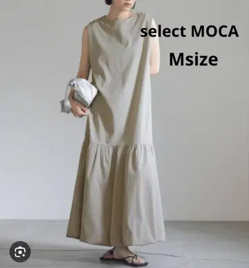 새상품급 select MOCA 셀렉트모카 원피스 벌룬 절개 M