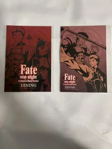 fate ufotable dining 메뉴 아처 랜서