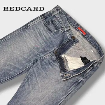 REDCARD x BEAMS 별주 콜라보 슬림 테이퍼드 데님 리듬 32