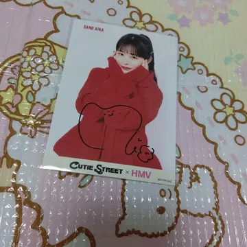 CUTIE STREET 사노 에리카 사인