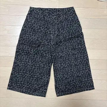 레오파드 숏팬츠