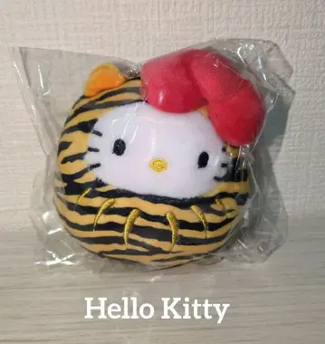 산리오 헬로키티 복호랑이 봉제인형 마스코트