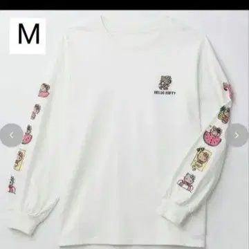 아베일 햇볕에 탄 키티 긴팔 티셔츠