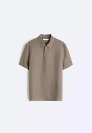 ZARA ORIGINS 린넨 100% 피케 셔츠 L 사이즈