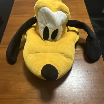 디즈니 플루토 봉제 인형 캡
