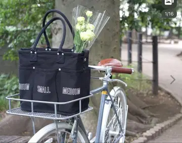 베지백 스퀘어 SI-210(BK) 토트백 VegieBAG