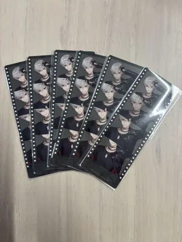 ChroNoiR 7th ANNIVERSARY 필름풍 클리어 책갈피 쿠즈하