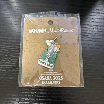[오사카 간사이 엑스포] 북유럽관 한정 무민 핀 배지