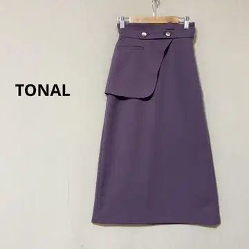 [새상품급] TONAL 토날 프론트 디자인 타이트 스커트 36