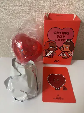 [미사용 새상품] cry baby. CRYING FOR LOVE