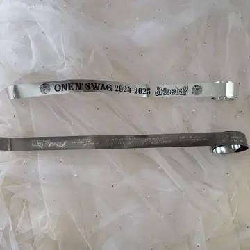 ONE N' ONLY 은색 테이프 fiesta 봄 투어 부도칸 사인 원엔