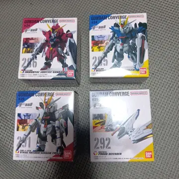 GUNDAMCONVERGE 건담 컨버지 4개 세트