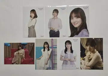 노기자카46 타무라 마유 세븐넷 한정판 브로마이드 7장