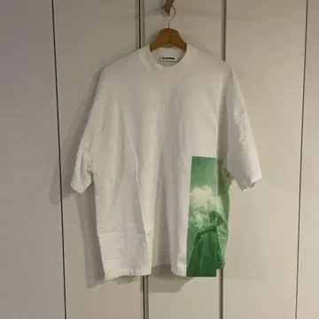 JIL SANDER 그래픽 오버사이즈 티셔츠
