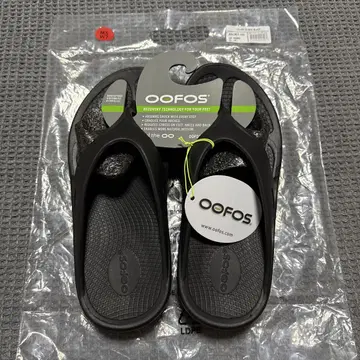 OOFOS OOAHH unisex 블랙 24.0