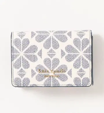 kate spade 하트 모티브 3단 폴더형 지갑 꽃무늬