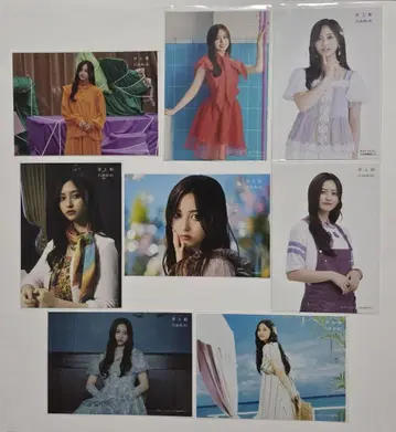 노기자카46 이노우에 나기 세븐넷 한정 브로마이드 8장