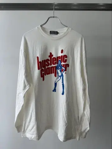 HYSTERIC GLAMOUR 24 AW 프린트 긴팔 티셔츠