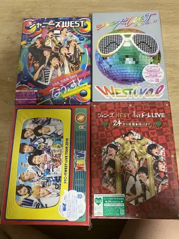쟈니즈WEST 라이브 영상 4 작품 세트