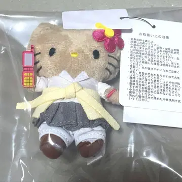 로리즈팜 헬로키티 마스코트 콜라보 키티 키링