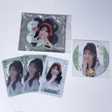 Lucky2 카페 모리 아카리 코스터 카드 묶음 판매