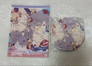 BROTHERS CONFLICT 후토 & 이오리 캔뱃지 브로마