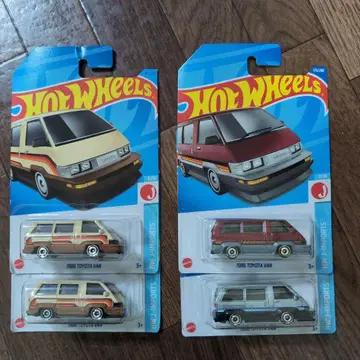 핫휠 1986 TOYOTA VAN 4대 세트
