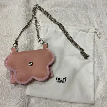 nori enomoto broken wave mini chain pink