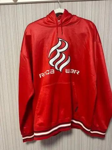 ROCA WEAR 후드티 로고 자수 힙합 B계열 로카웨어
