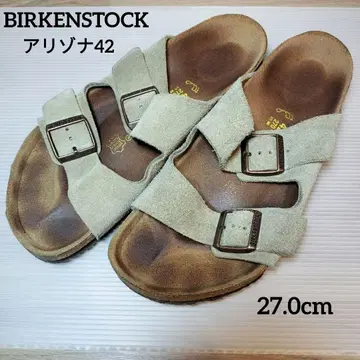 BIRKENSTOCK 버켄스탁 애리조나 42 27.0 스웨이드