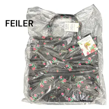 [ FEILER ] FEILER 리아 애로우즈 토트백 미사용 블랙