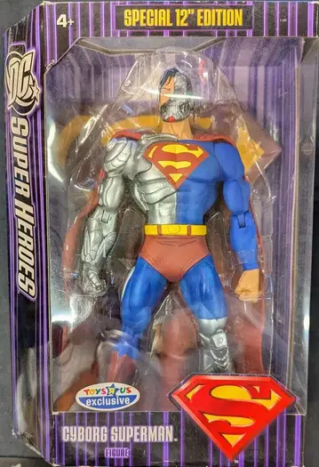 MATTEL 스페셜 에디션 사이보그 슈퍼맨 12인치