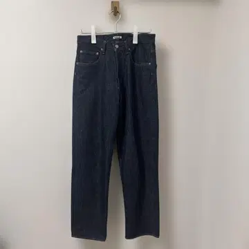 AURALEE HARD TWIST DENIM WIDE PANTS 30