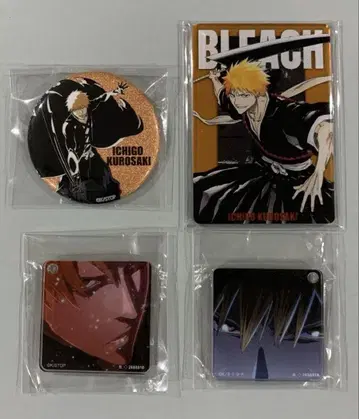 BLEACH 쿠로사키 이치고 캔뱃지 아크릴 카드 외