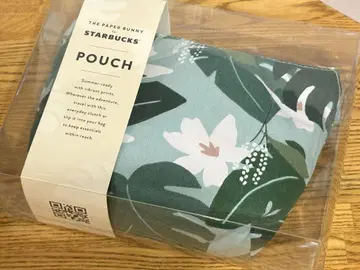 해외 스벅 The Paper Bunny for STARBUCKS 파우치