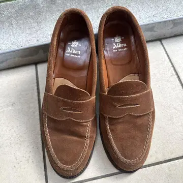 Alden 스웨이드 로퍼 / 6243F / 8.5D