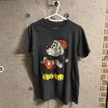 디즈니 Disney 빈티지 티셔츠 미국제 산타 미키