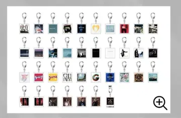 GLAY 30th amex 앨범 자켓 키링 미개봉 새상품