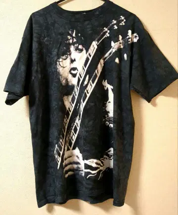 Jimmy Page 풀 그래픽 빈티지 티셔츠