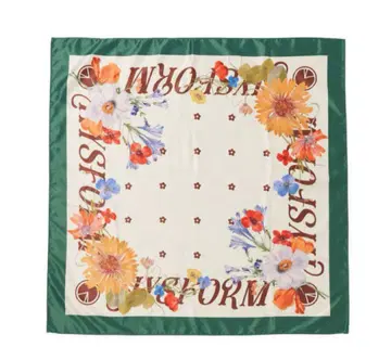 HYSFORM / FLORAL LARGE 스카프