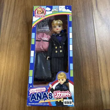 미사용품 ANA CA 리카 50주년 지금 훈련 중 구명조끼 배경