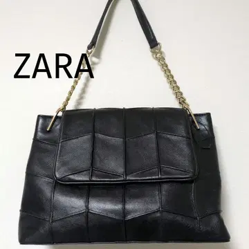 [미사용품] ZARA 자라 숄더백 체인 램 가죽